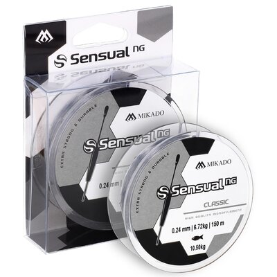 Żyłka MIKADO Sensual N.G Classic 0.12 mm / 150 m Transparentny