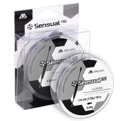 Żyłka MIKADO Sensual N.G Classic 0.16 mm / 150 m Transparentny