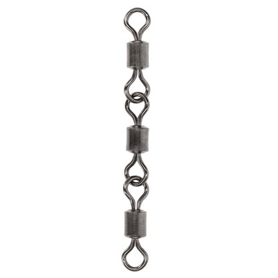 Krętlik MIKADO Jaws Triplee Swivels 25kg AMA-J-002-01 (5 sztuk)