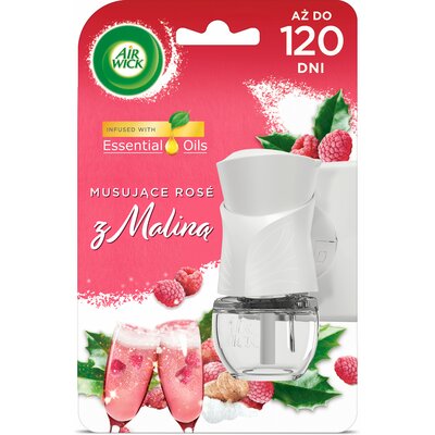 Odświeżacz powietrza AIR WICK Essential Oils Musujące Rosé z maliną 19 ml