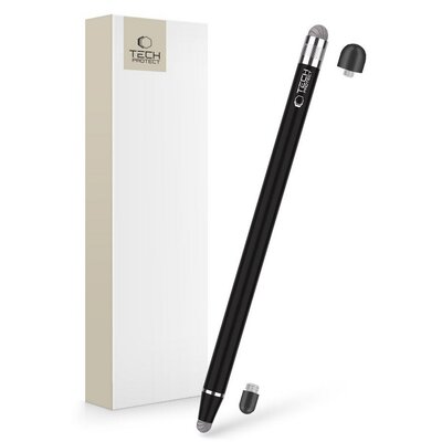 Rysik TECH-PROTECT USP100 4-Tip Touch Stylus Pen Czarny