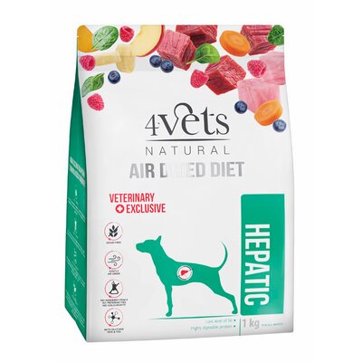Karma dla psa 4VETS NATURAL Hepatic 1 kg