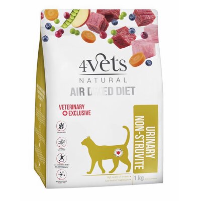 Karma dla kota 4VETS NATURAL Urinary Non-struvite 1 kg