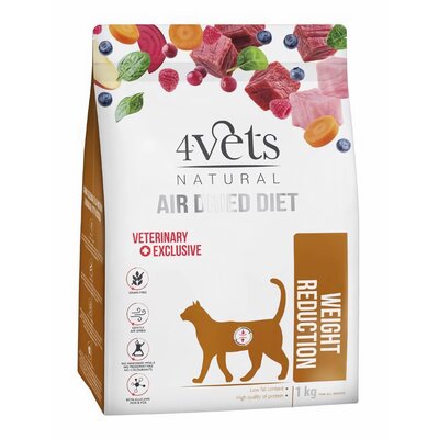 Karma dla kota 4VETS NATURAL Weight Reduction 1 kg