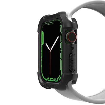 Etui ARAREE Flexield do Apple Watch 7/8/9 (41mm) Czarny