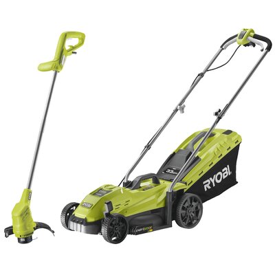 Kosiarka elektryczna + Podkaszarka elektryczna RYOBI RLM3313ALT2925
