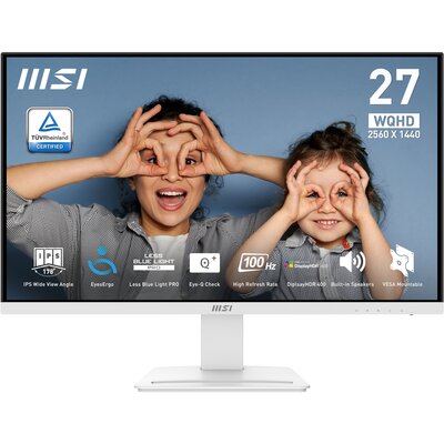 Monitor MSI Pro MP273QW E2 27" 2560x1440px IPS 100Hz 1 ms [MPRT]