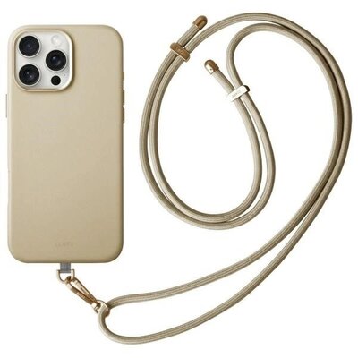 Etui UNIQ Coehl Magnetic Charging Muse do Apple iPhone 16 Pro Max Kremowy