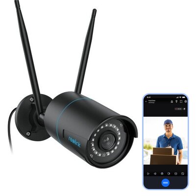 Kamera REOLINK W320 Zewnętrzna, Wi-Fi Czarny