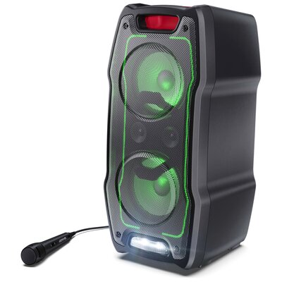Power Audio SHARP PS-932, 180W, Bluetooth, Bateria 13 godzin, Mikrofon bezprzewodowy w zestawie, IPX4, Tryb super bass