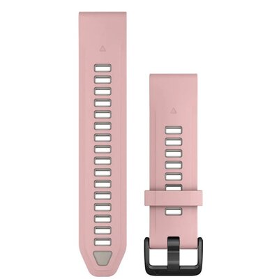 Pasek GARMIN QuickFit 010-13391-05 do koperty 40.42 mm (szerokość paska 20 mm) Różowo-szary