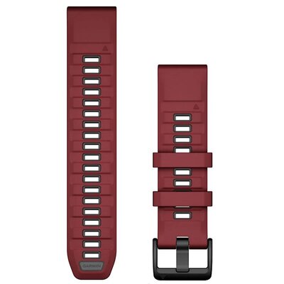 Pasek GARMIN QuickFit 010-13392-06 (45/46/47mm) Bordowo-grafitowy