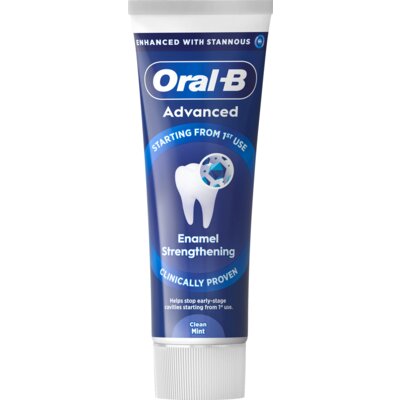 Pasta do zębów ORAL-B Advanced Enamel Strengthening Clean Mint (Wzmacnianie szkliwa) 75 ml