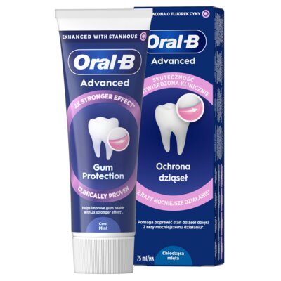 Pasta do zębów ORAL-B Advanced Gum Protection Cool Mint (Ochrona dziąseł) 75 ml