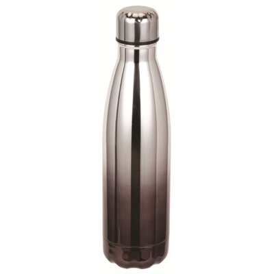 Butelka termiczna SMILE Metallic STT-21 Srebrno-czarny 500 ml