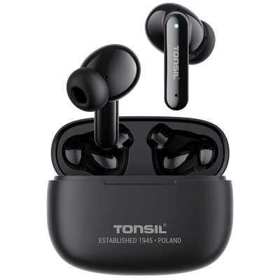 Słuchawki dokanałowe TONSIL T55BT Pro ANC Czarny