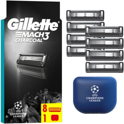 Ostrza do golarki GILLETTE Mach3 Charcoal (8 szt.)