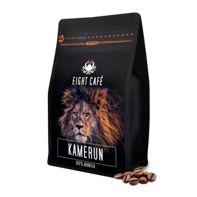 Kawa ziarnista EIGHT CAFE Kamerun Arabica 1kg (Rzemieślnicza)