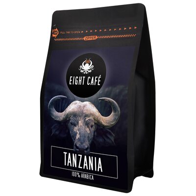 Kawa ziarnista EIGHT CAFE Arabica Tanzania 1kg (Rzemieślnicza)
