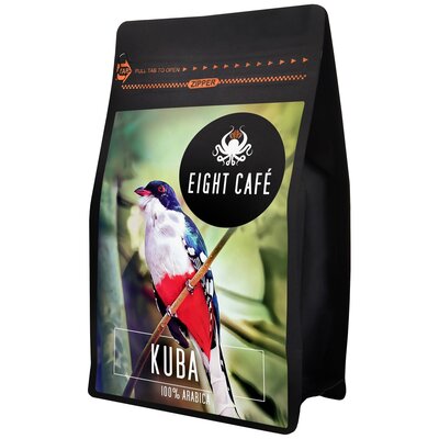Kawa ziarnista EIGHT CAFE Arabica Kuba 1kg (Rzemieślnicza)