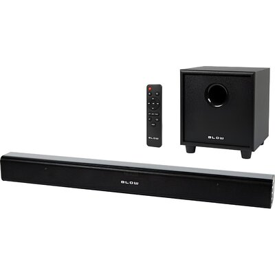 Soundbar BLOW Cinema 4.1 Czarny 2.1-kanałowy, Bezprzewodowy Subwoofer, HDMI, Bluetooth, Uchwyt montażowy