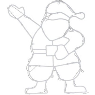 Figurka świetlna CHRISTMAS DECORATION Mikołaj