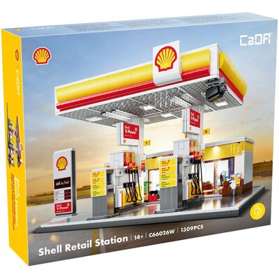 Klocki plastikowe CADA Stacja paliw Shell C66026W