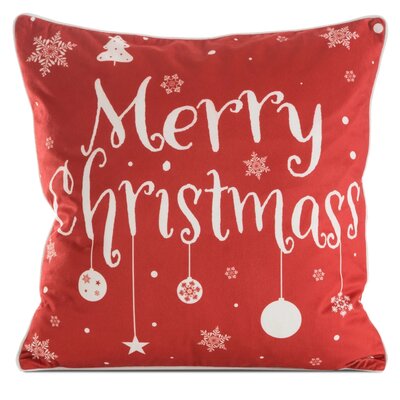 Poszewka EUROFIRANY 459701 45 x 45 cm Czerwony