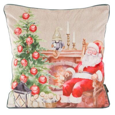 Poszewka EUROFIRANY 459710 45 x 45 cm Beżowy
