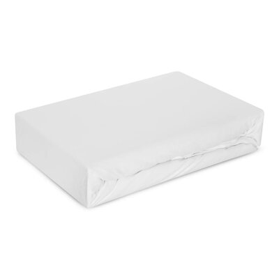 Prześcieradło EUROFIRANY Design 91 Soft z gumką 180 x 200 cm Bialy