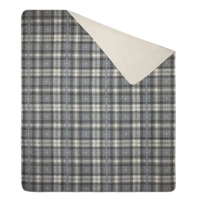 Koc świąteczny EUROFIRANY Santa 200 x 220 cm Szary