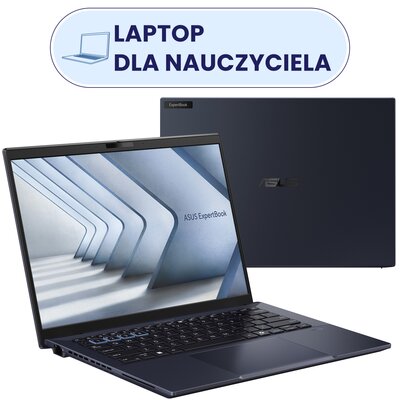 Laptop ASUS ExpertBook B5404CMA-Q50348X 14" IPS Ultra 5-125H 16GB RAM 512GB SSD Windows 11 Professional, Funkcje AI