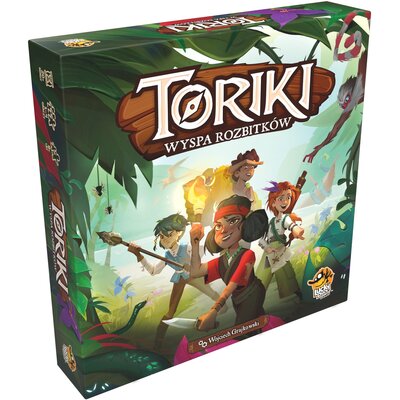 Gra planszowa LUCKY DUCK GAMES Toriki Wyspa rozbitków