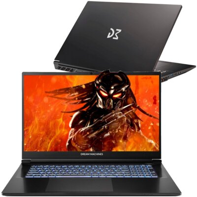 Laptop DREAMMACHINES RG4060-17PL37 17.3” 144Hz i7-14650HX 16GB RAM 1TB SDD GeForce RTX4050 DLSS 3, Funkcje AI