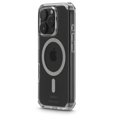 Etui HAMA Extreme Protect MagCase D30 do Apple iPhone 16 Pro Przezroczysty