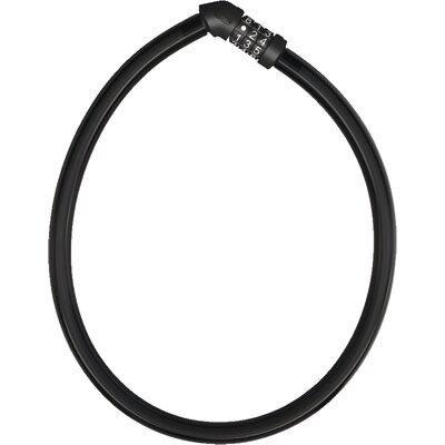 Zapięcie rowerowe ABUS 4408C/65 Linka Czarny