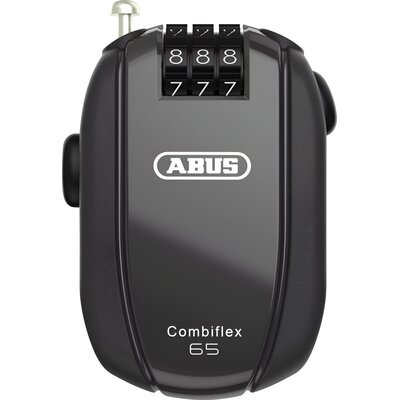 Zapięcie rowerowe ABUS Combiflex StopOver 65 Linka Czarny