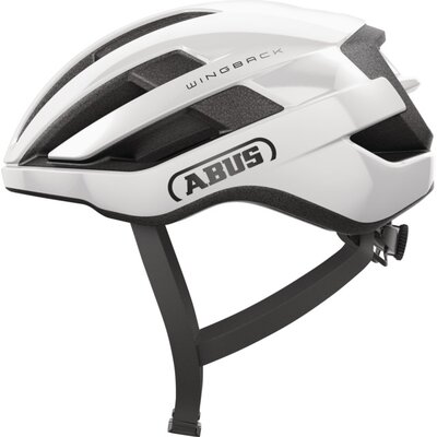 Kask rowerowy ABUS Wingback Shiny Biały Szosowy (rozmiar L)