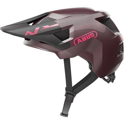 Kask rowerowy ABUS YouDrop Wildberry Czerwony dla Dzieci (rozmiar S)