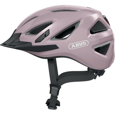 Kask rowerowy ABUS Urban-I 3.0 Jasnofioletowy Miejski z lampką (rozmiar S)