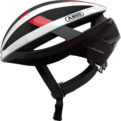 Kask rowerowy ABUS Viantor Blaze Czarno-biały Szosowy (rozmiar S)