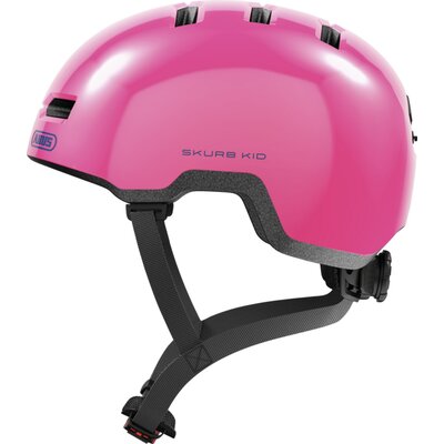 Kask ABUS Skurb Kid Shiny Różowy dla Dzieci (rozmiar M)