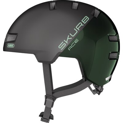 Kask ABUS Skurb ACE Zielono-czarny (rozmiar L)