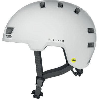 Kask ABUS Skurb Polar Biały (rozmiar L) MIPS