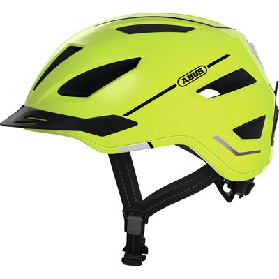 Kask rowerowy ABUS Pedelec 2.0 Signal Żółty Miejski z lampką (rozmiar S)