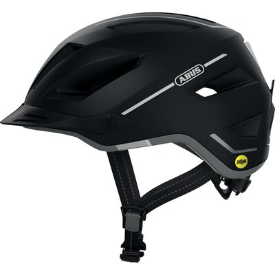 Kask rowerowy ABUS Pedelec 2.0 Czarny Miejski z lampką (rozmiar M) MIPS