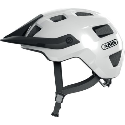 Kask rowerowy ABUS Motrip Shiny Biały MTB (rozmiar L)