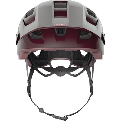 Kask rowerowy ABUS Modrop Wildberry Czerwony (rozmiar M)