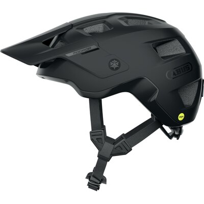 Kask rowerowy ABUS Modrop Velvet Czarny (rozmiar S) MIPS