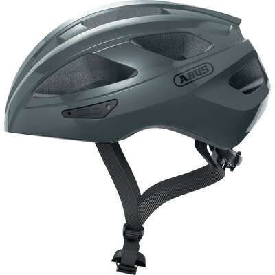Kask rowerowy ABUS Macator Race Szary Szosowy (rozmiar M)